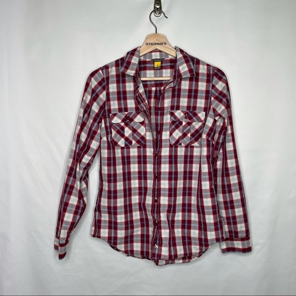 Eddie Bauer Plaid Button down Size XS - Picture 1 of 7